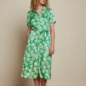 King Louie Olive Luna dress, size 8 (EUC)